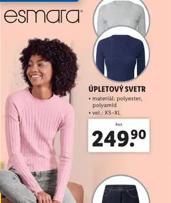 Lidl Úpletový svetr nabídka