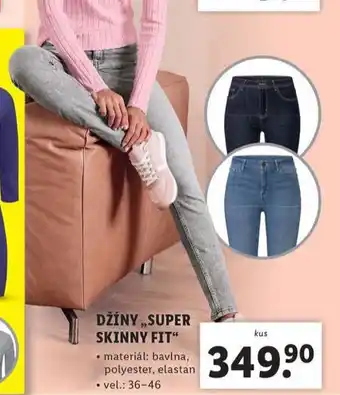 Lidl Džíny nabídka