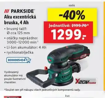 Lidl Aku excentrická bruska nabídka