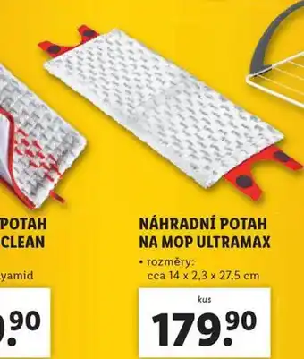 Lidl Náhradní potah na mop nabídka