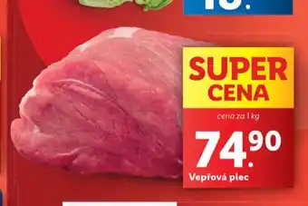 Lidl Vepřová plec nabídka