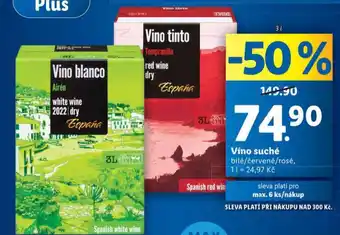 Lidl Víno suché nabídka