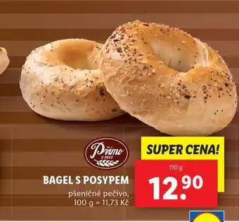 Lidl Bagel s posypem nabídka