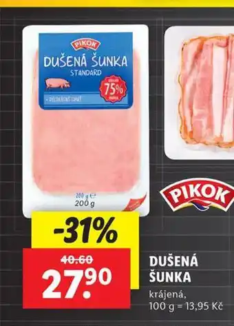 Lidl Dušená šunka nabídka