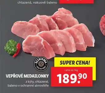Lidl Vepřové medailonky nabídka