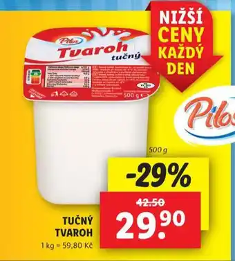 Lidl Tučný tvaroh nabídka