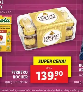 Lidl Ferrero rocher nabídka