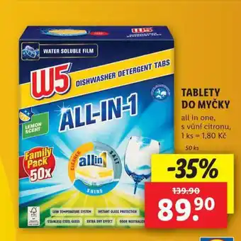 Lidl Tablety do myčky nabídka