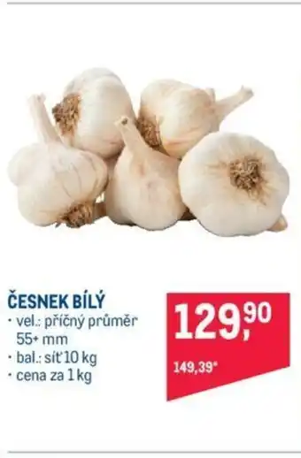 Makro ČESNEK BÍLÝ nabídka