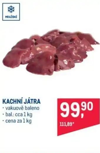 Makro KACHNÍ JÁTRA nabídka