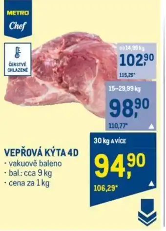 Makro VEPŘOVÁ KÝTA 4D nabídka