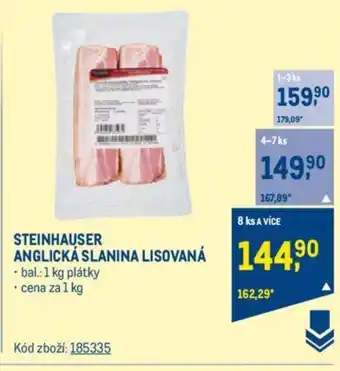 Makro STEINHAUSER ANGLICKÁ SLANINA LISOVANÁ nabídka