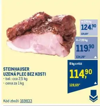 Makro STEINHAUSER UZENÁ PLEC BEZ KOSTI nabídka
