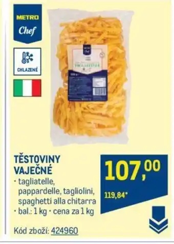 Makro TĚSTOVINY VAJEČNÉ nabídka