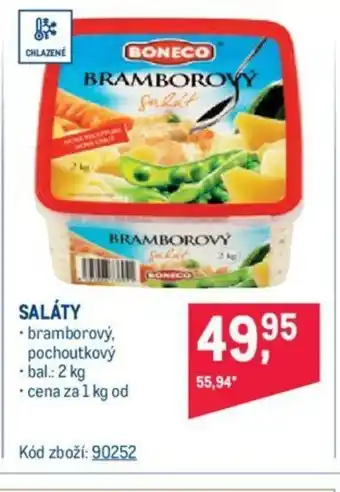 Makro SALÁTY nabídka