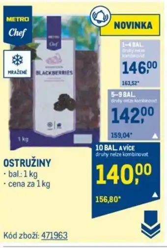 Makro OSTRUŽINY nabídka