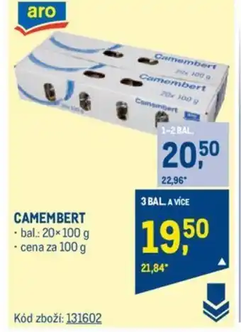 Makro CAMEMBERT nabídka