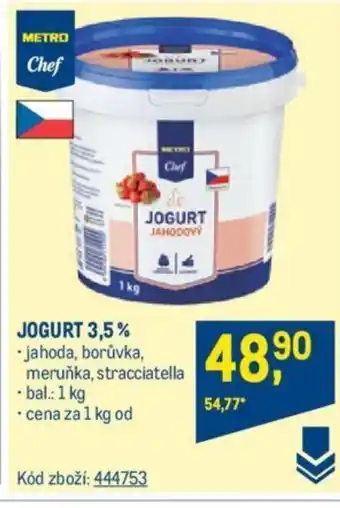 Makro JOGURT 3,5% nabídka