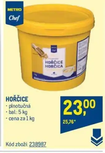 Makro HOŘČICE nabídka