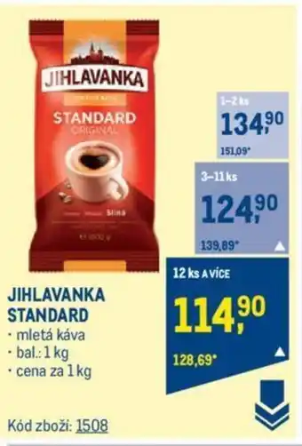 Makro JIHLAVANKA STANDARD nabídka