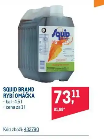 Makro SQUID BRAND RYBI OMACKA nabídka