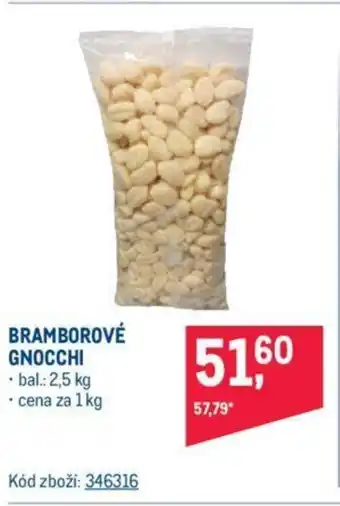 Makro BRAMBOROVÉ GNOCCHI nabídka
