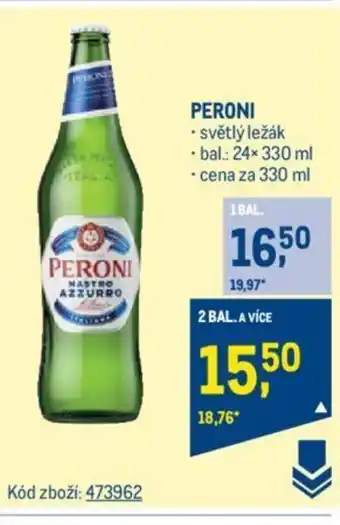 Makro PERONI nabídka