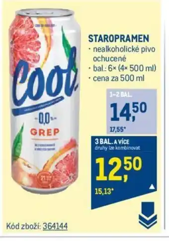Makro STAROPRAMEN nabídka