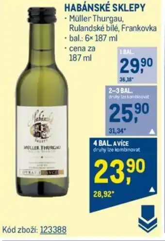 Makro HABÁNSKÉ SKLEPY nabídka