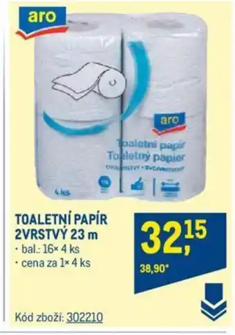 Makro TOALETNÍ PAPÍR 2VRSTVÝ 23 m nabídka