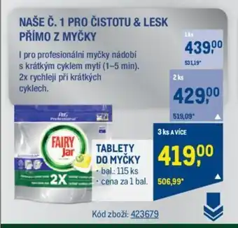 Makro TABLETY DO MYČKY nabídka