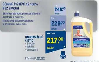 Makro UNIVERZÁLNÍ ČISTIČ nabídka