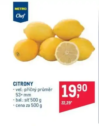 Makro CITRONY nabídka