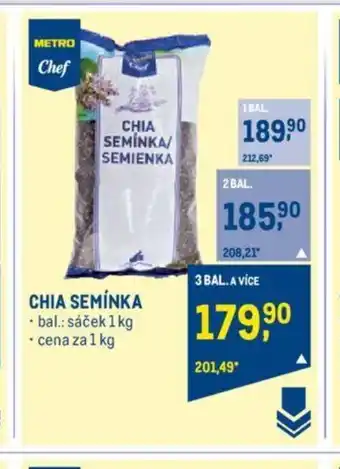 Makro CHIA SEMÍNKA nabídka