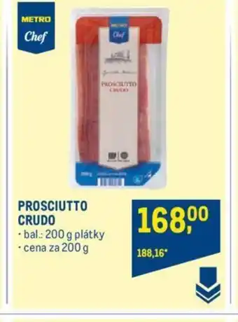 Makro PROSCIUTTO CRUDO nabídka