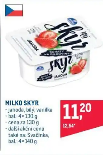 Makro MILKO SKYR nabídka