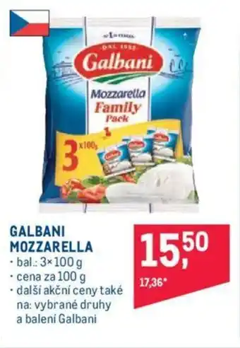 Makro GALBANI MOZZARELLA nabídka