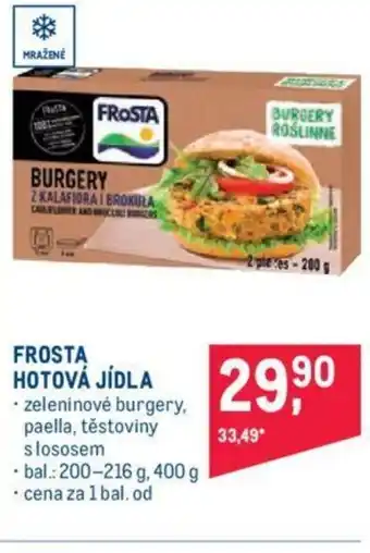 Makro FROSTA HOTOVÁ JÍDLA nabídka