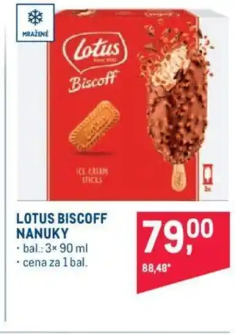 Makro LOTUS BISCOFF NANUKY nabídka