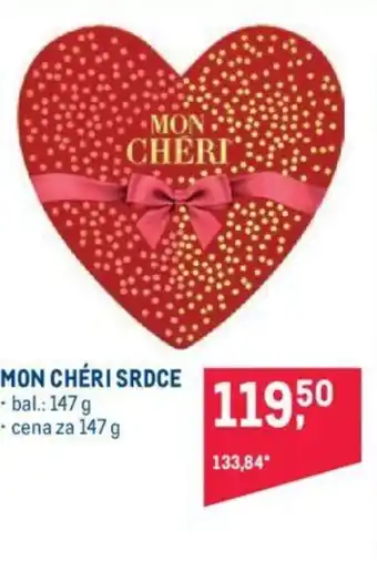 Makro MON CHÉRI SRDCE nabídka