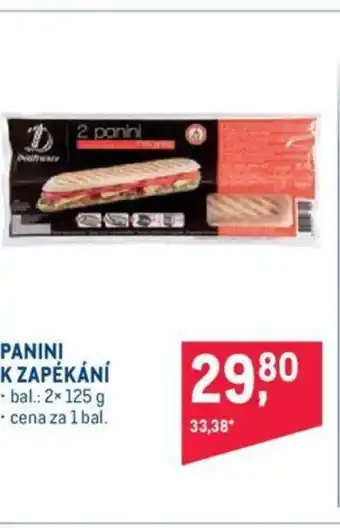 Makro PANINI K ZAPÉKÁNÍ nabídka