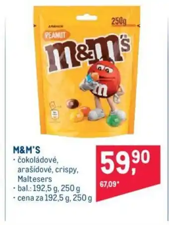 Makro M&M'S nabídka