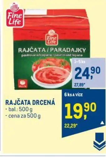 Makro RAJČATA DRCENÁ nabídka
