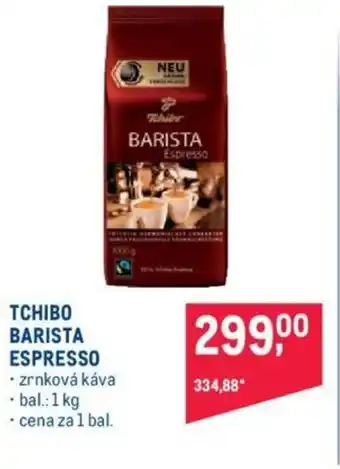 Makro TCHIBO BARISTA ESPRESSO nabídka