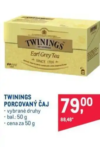Makro TWININGS PORCOVANÝ ČAJ nabídka