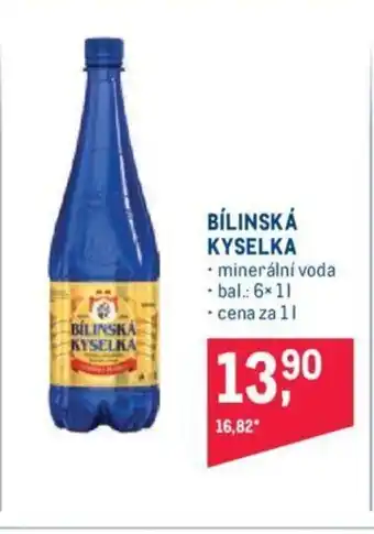 Makro BÍLINSKÁ KYSELKA nabídka
