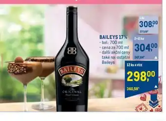 Makro BAILEYS 17% nabídka