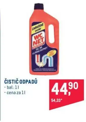 Makro ČISTIČ ODPADŮ nabídka