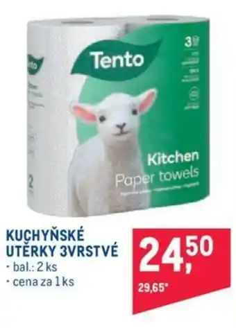 Makro KUCHYŇSKÉ UTĚRKY 3VRSTVÉ nabídka