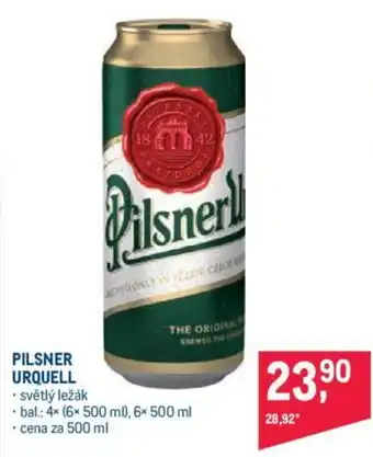 Makro PILSNER URQUELL nabídka